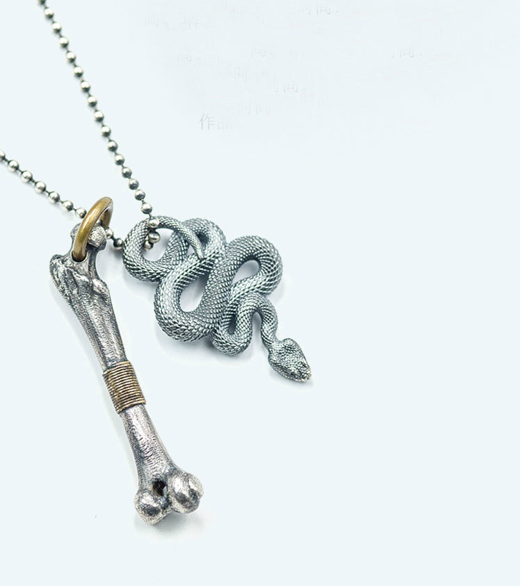 Snake Pendant Key Ring - Holy Buyble