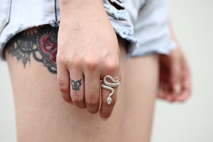 Holy Snake Ring - Holy Buyble