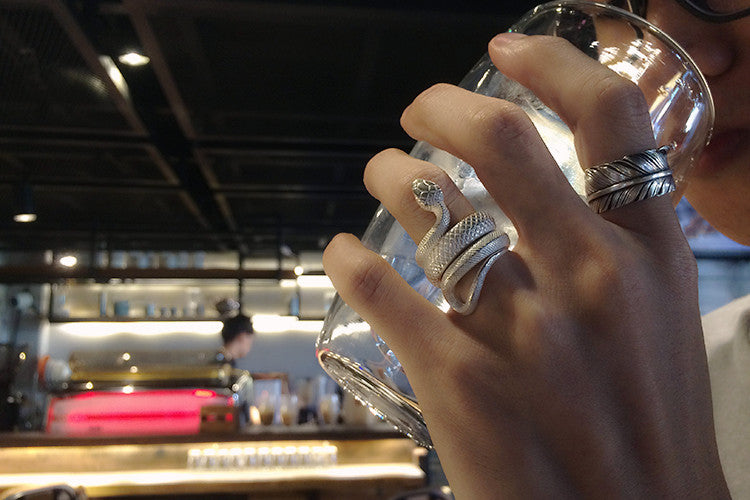 Holy Snake Ring - Holy Buyble