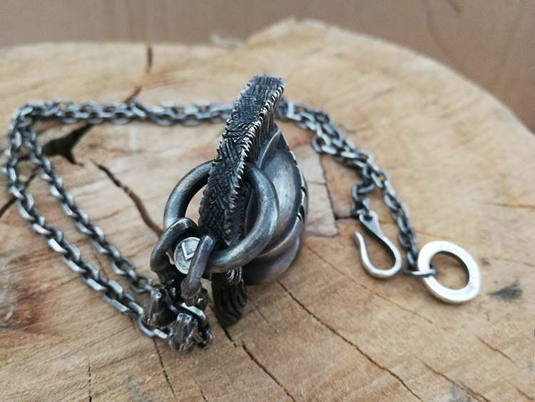 Horse Hook Spartacus Necklace - Holy Buyble