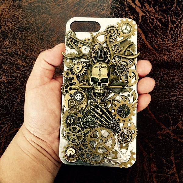 Steampunk Skull iPhone 6s & 7 Case - Holy Buyble