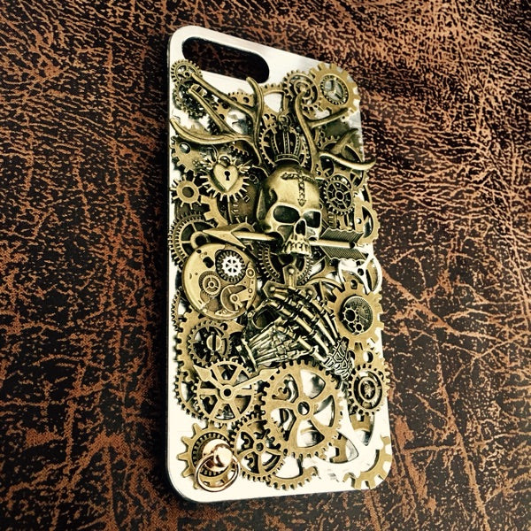 Steampunk Skull iPhone 6s & 7 Case - Holy Buyble