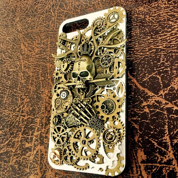 Steampunk Skull iPhone 6s & 7 Case - Holy Buyble