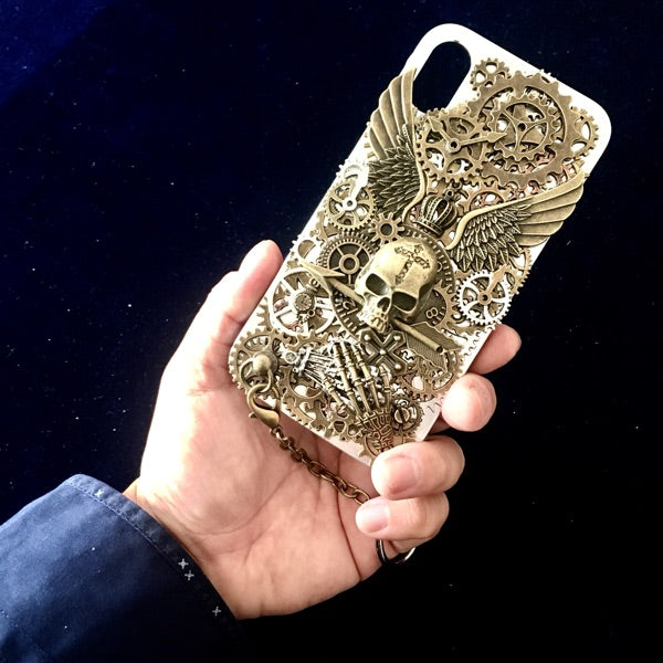 Steampunk Skull iPhone X Case – Holy Buyble