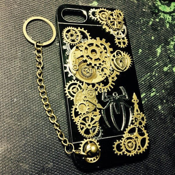 Steampunk Spider iPhone 6, 6s, 7, 7p Case - Holy Buyble