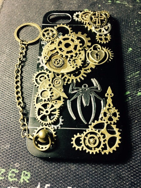 Steampunk Spider iPhone 6, 6s, 7, 7p Case - Holy Buyble