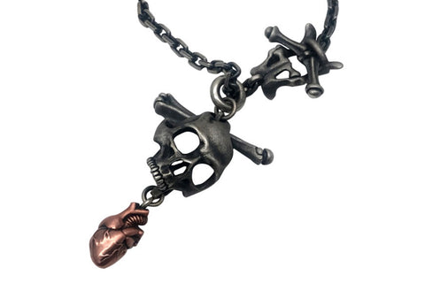 Oni Demon Sucker Silver Bracelet