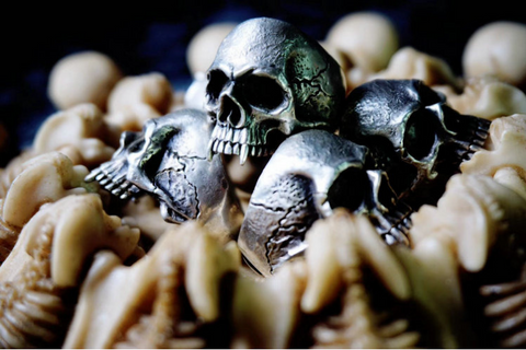 Bullet Skull Necklace