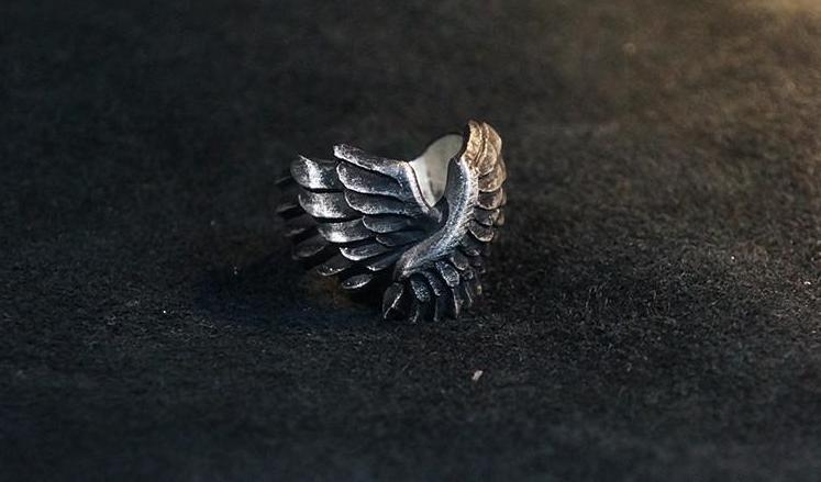 Wings of Freedom Ring - Holy Buyble
