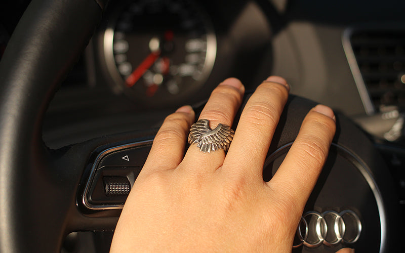 Wings of Freedom Ring - Holy Buyble