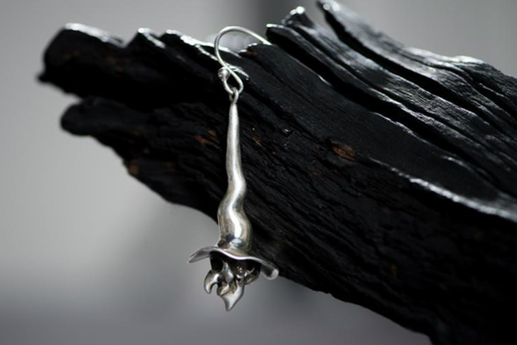 Witch Dangle Earring - Holy Buyble