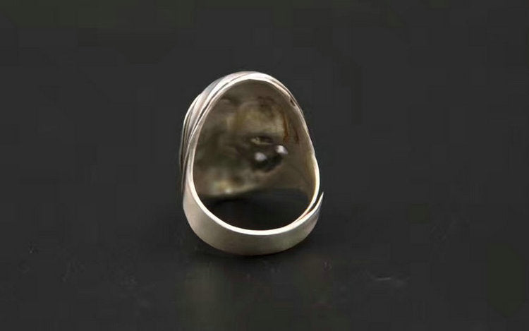 Yin Yang Skull Ring - Holy Buyble