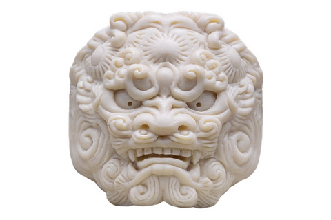 Guardian Lion Foo Dog Car Pendant / Key Ring