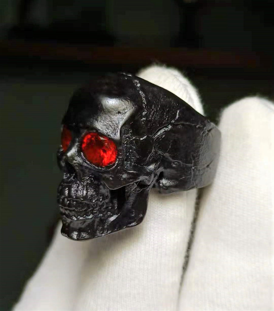 Black Skull Ring