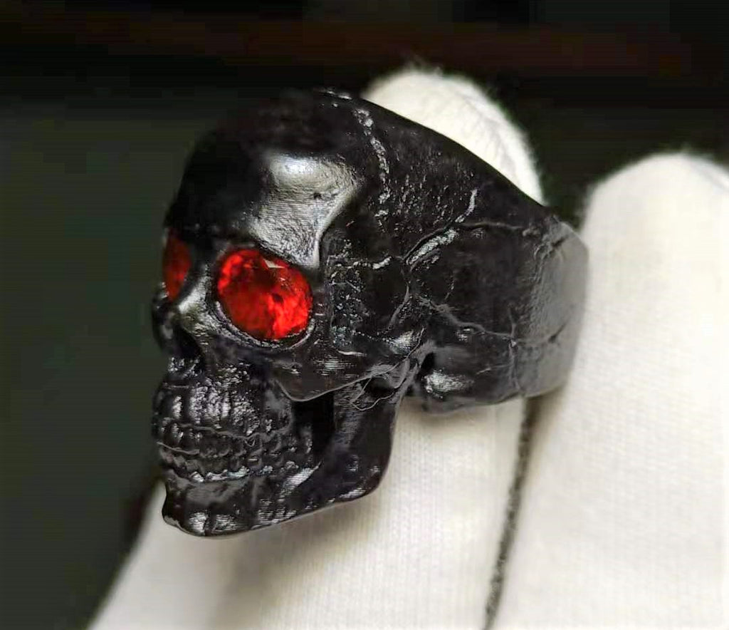 Black Skull Ring