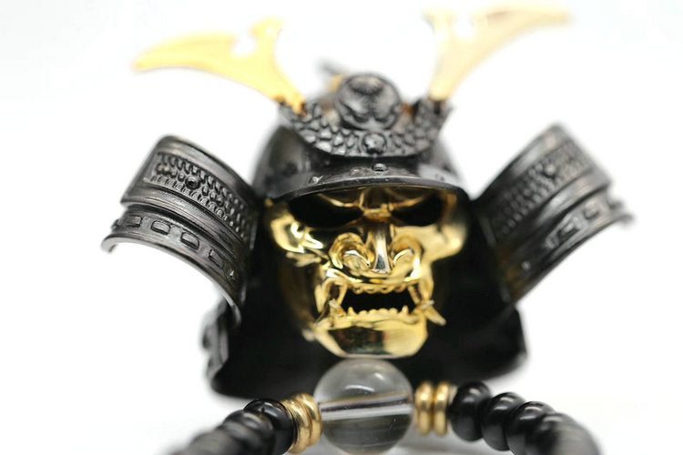 Japanese Samurai Skull Pendant - Holy Buyble