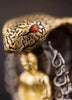 Vajra Cobra Snake Buddha Prayer Pendant Necklace