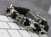 Satan Horned Skull Skeleton Paracord Bracelet