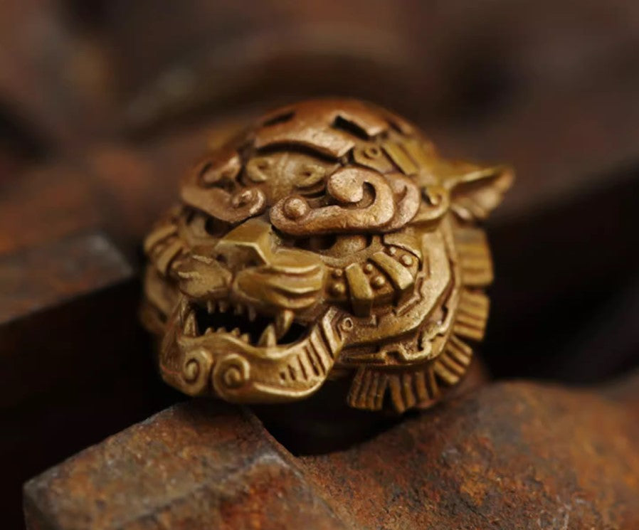 🐯 Tiger Key Ring Pendant – Holy Buyble