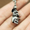 Angel Violin Skull Earring - Holy Buyble