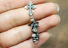 Angel Violin Skull Earring - Holy Buyble