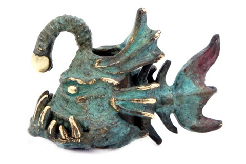 Gem Embellished Octopus Pendant