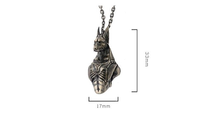 Anubis Pendant Necklace