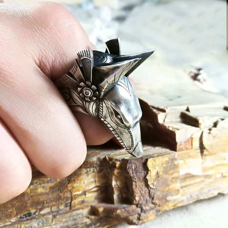 Majestic Anubis Ring - Holy Buyble