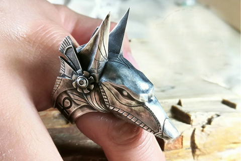 Bear Warrior Viking Ring