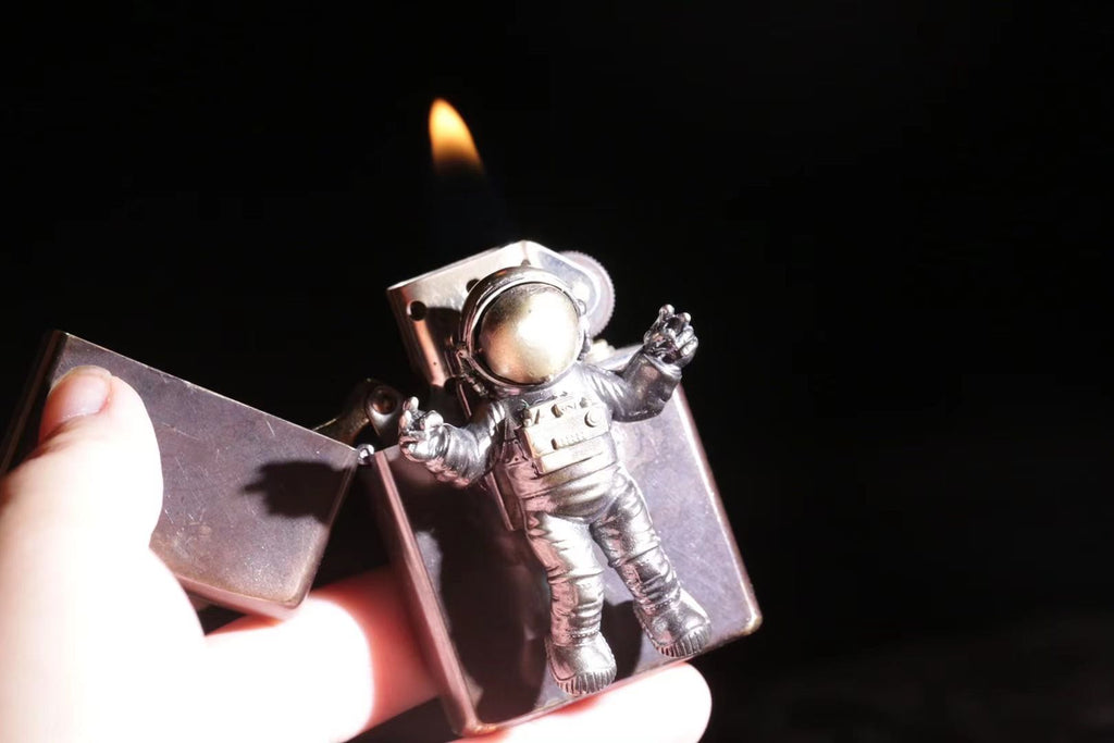 Astronaut Zippo Custom Lighter Case