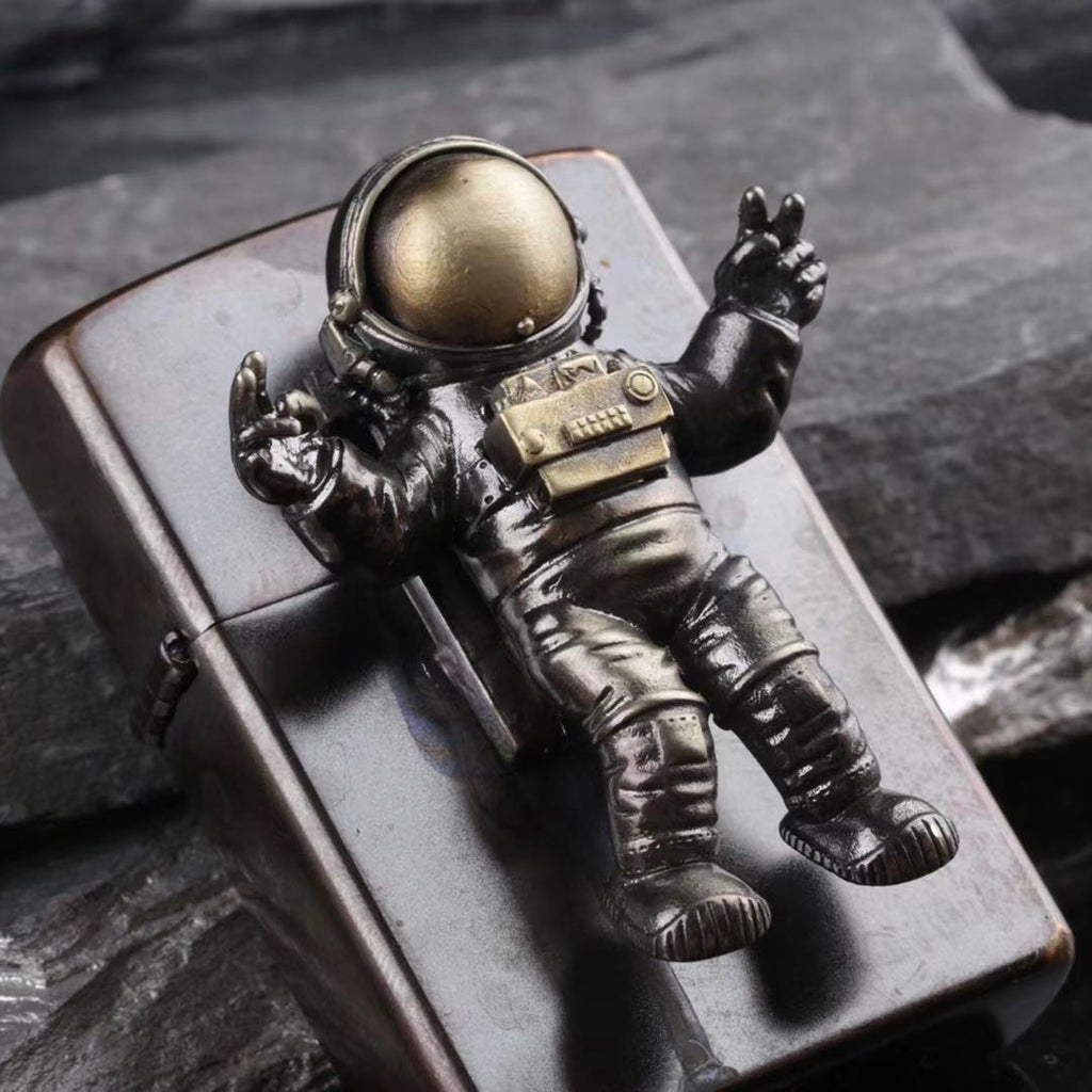 Astronaut Zippo Custom Lighter Case