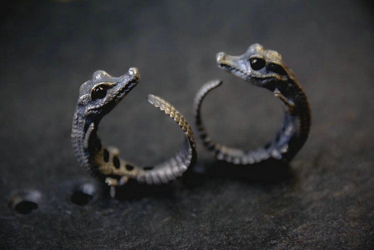 Baby Alligator Ring - Holy Buyble