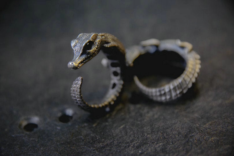 Baby Alligator Ring - Holy Buyble