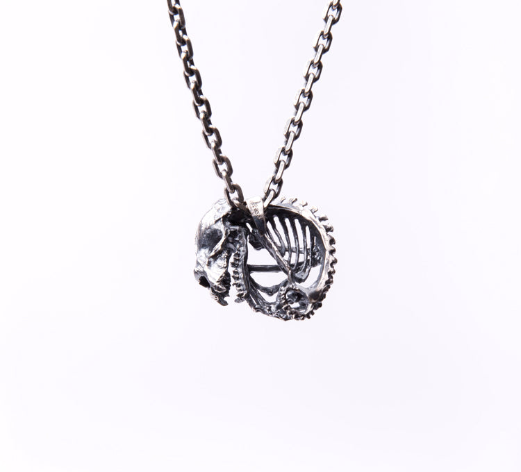 Bat Skeleton Necklace - Holy Buyble