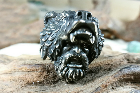 Oni Demon Sucker Silver Bracelet