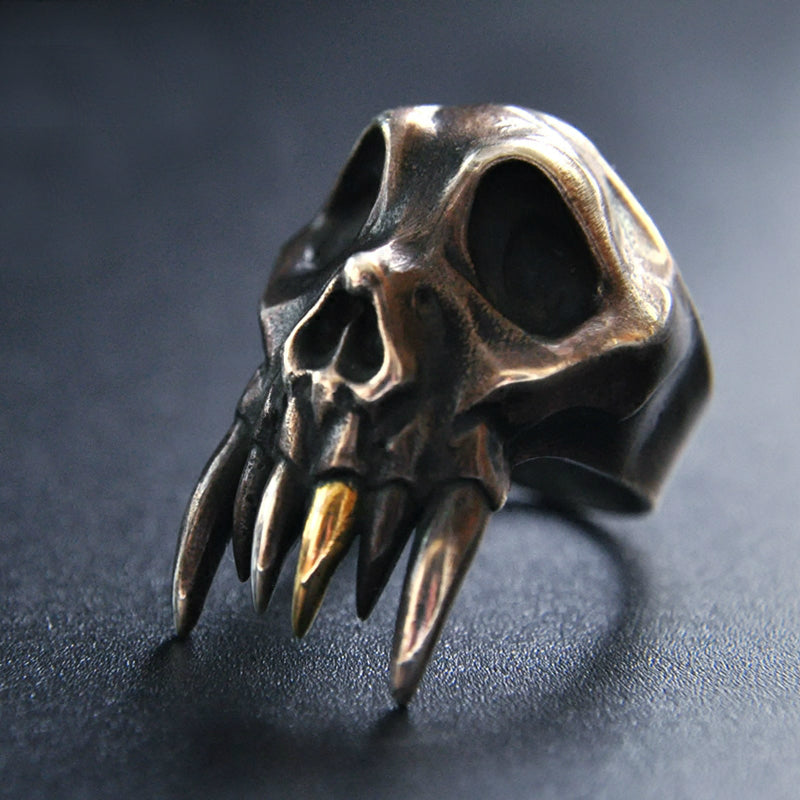 Beast Skull Ring - Holy Buyble