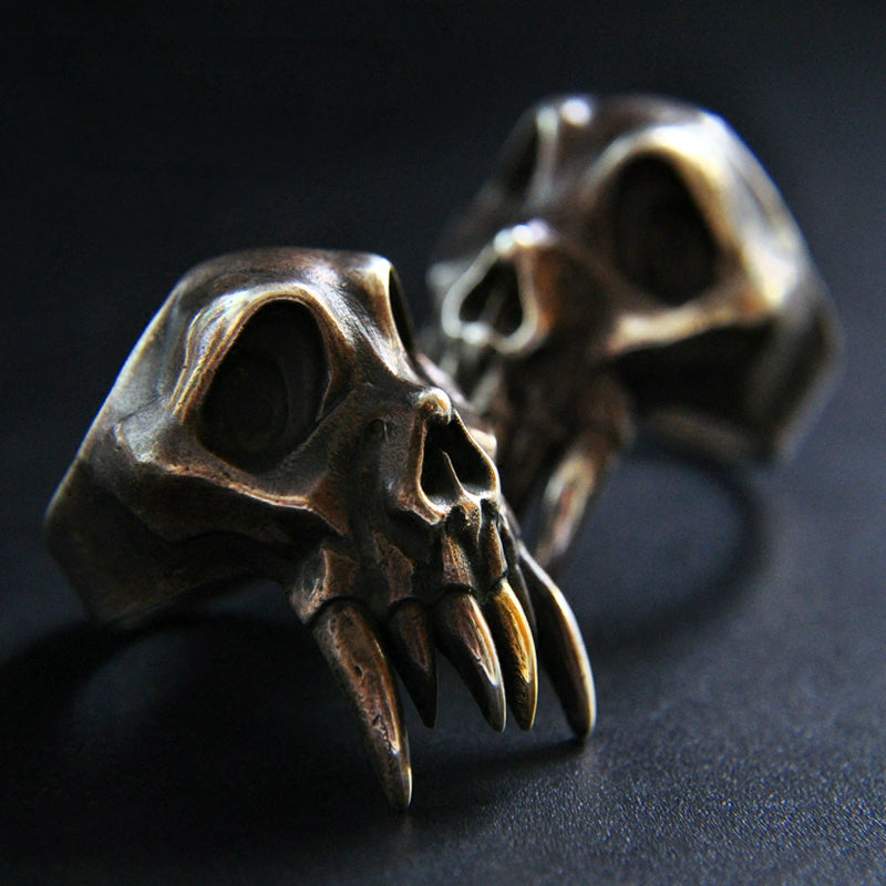 Beast Skull Ring - Holy Buyble