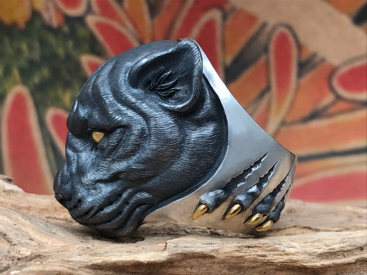 Men Accessories Black Panther | Black Panther Ring Men | Black Panther  Movie Ring - Men - Aliexpress