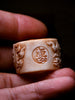 Buddha Demon Deer Antler Ring - Holy Buyble