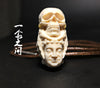 Buddha & Demon Skull Pendant - Holy Buyble