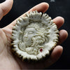 Deer Antler Buddha & Demon Pendant - Holy Buyble