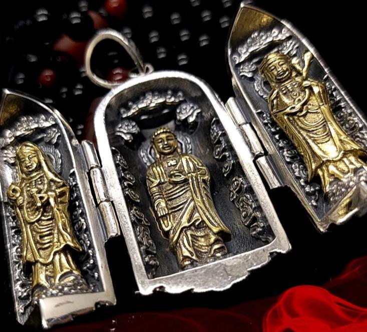 Three Sages of the West Buddha Pendant - Holy Buyble