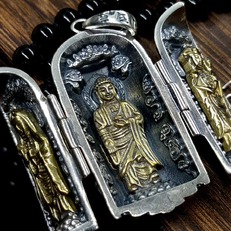 Three Sages of the West Buddha Pendant - Holy Buyble