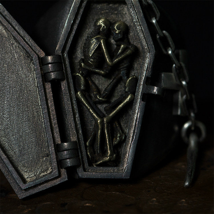 Coffin Couple Skeleton Ring - Holy Buyble