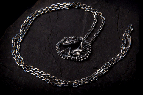 Chain Skull Necklace