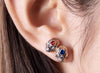 Crystal Eye Cyclops Skull Earring - Holy Buyble