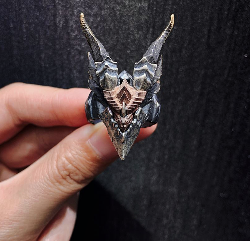 Deathwing The Destroyer Dragon Ring