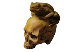 🐸 Deer Antler Frog Skull Pendant 🐸