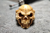 Deer Antler Demon Skull Ring - Holy Buyble