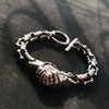 Devil's Handshake Skull Bracelet